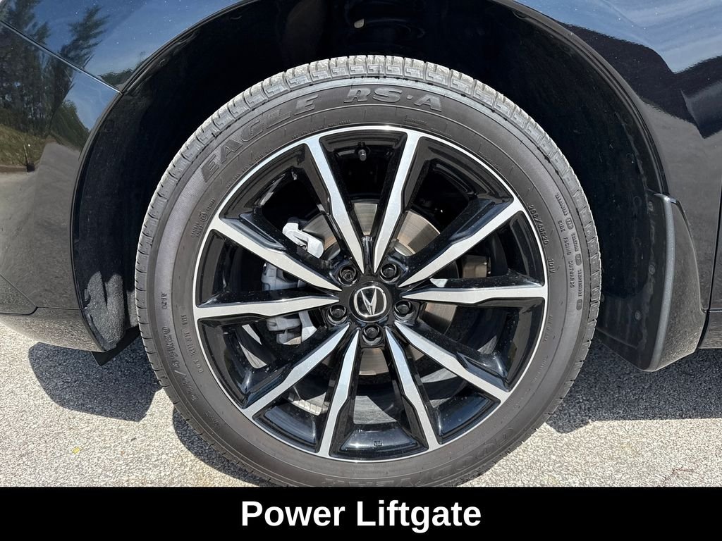 Used 2025 Black Acura A-Spec Advance Package image 11