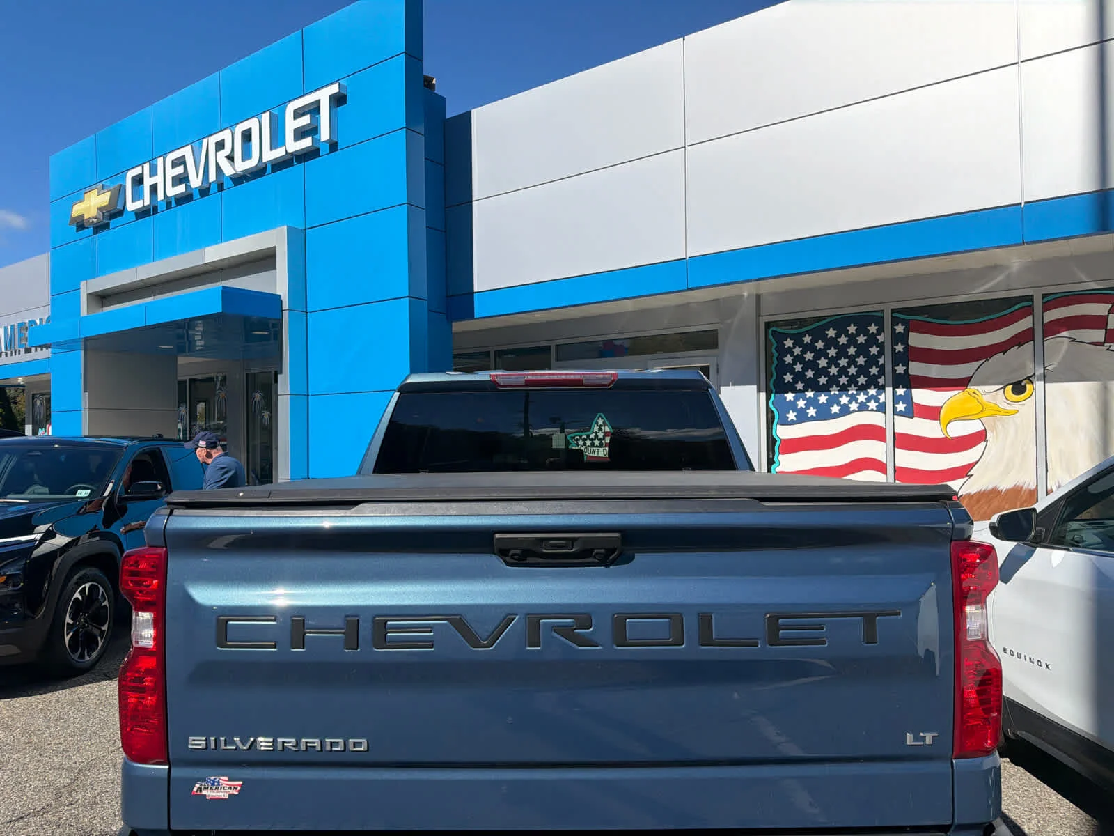 Used 2024 Lakeshore Blue Metallic Chevrolet LT image 2