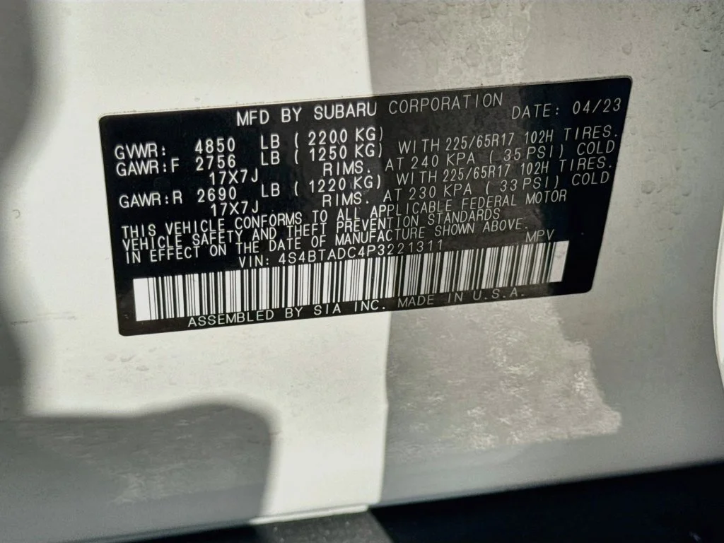 Certified Used 2023 White Subaru Premium image 43