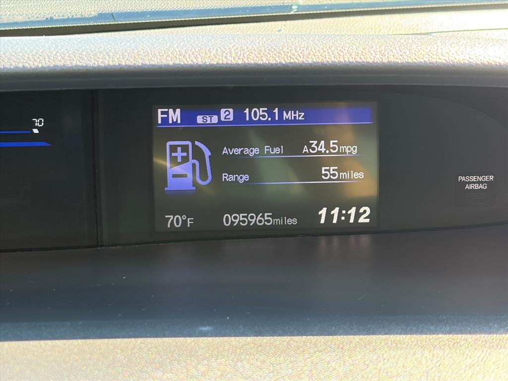 Used 2014 Crystal Black Pearl Honda EX image 9