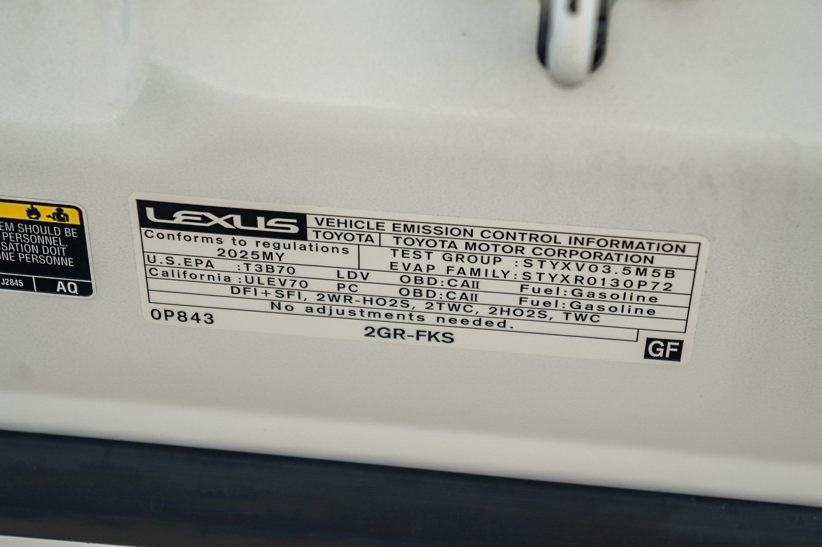Used 2025 Eminent White Pearl Lexus 350 image 32