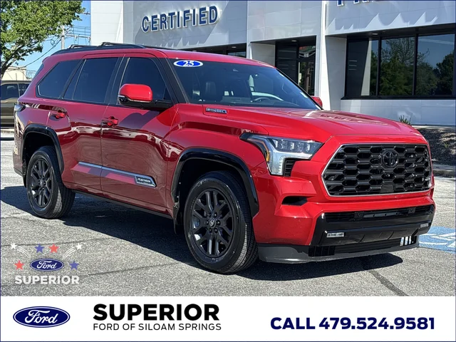 2025 Toyota Sequoia Platinum 4WD