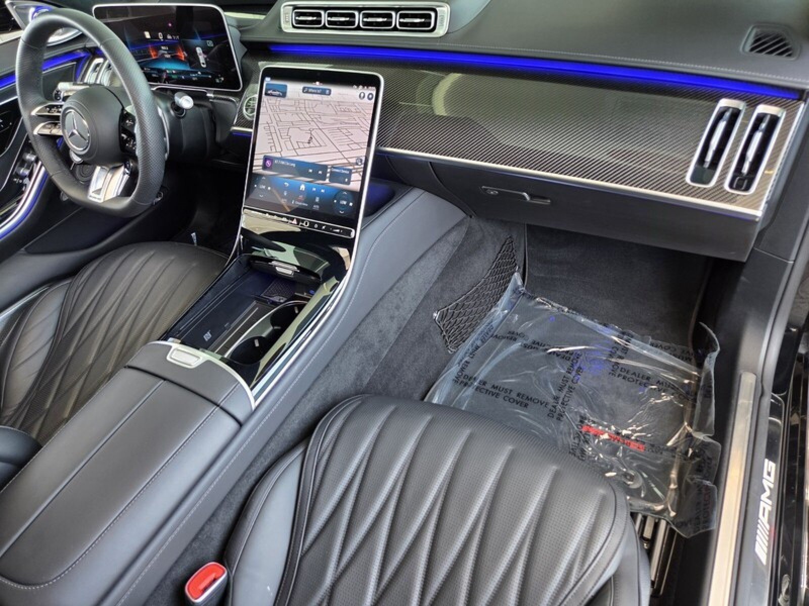 Certified Used 2024 Black Mercedes-Benz AMG® S 63 E image 20