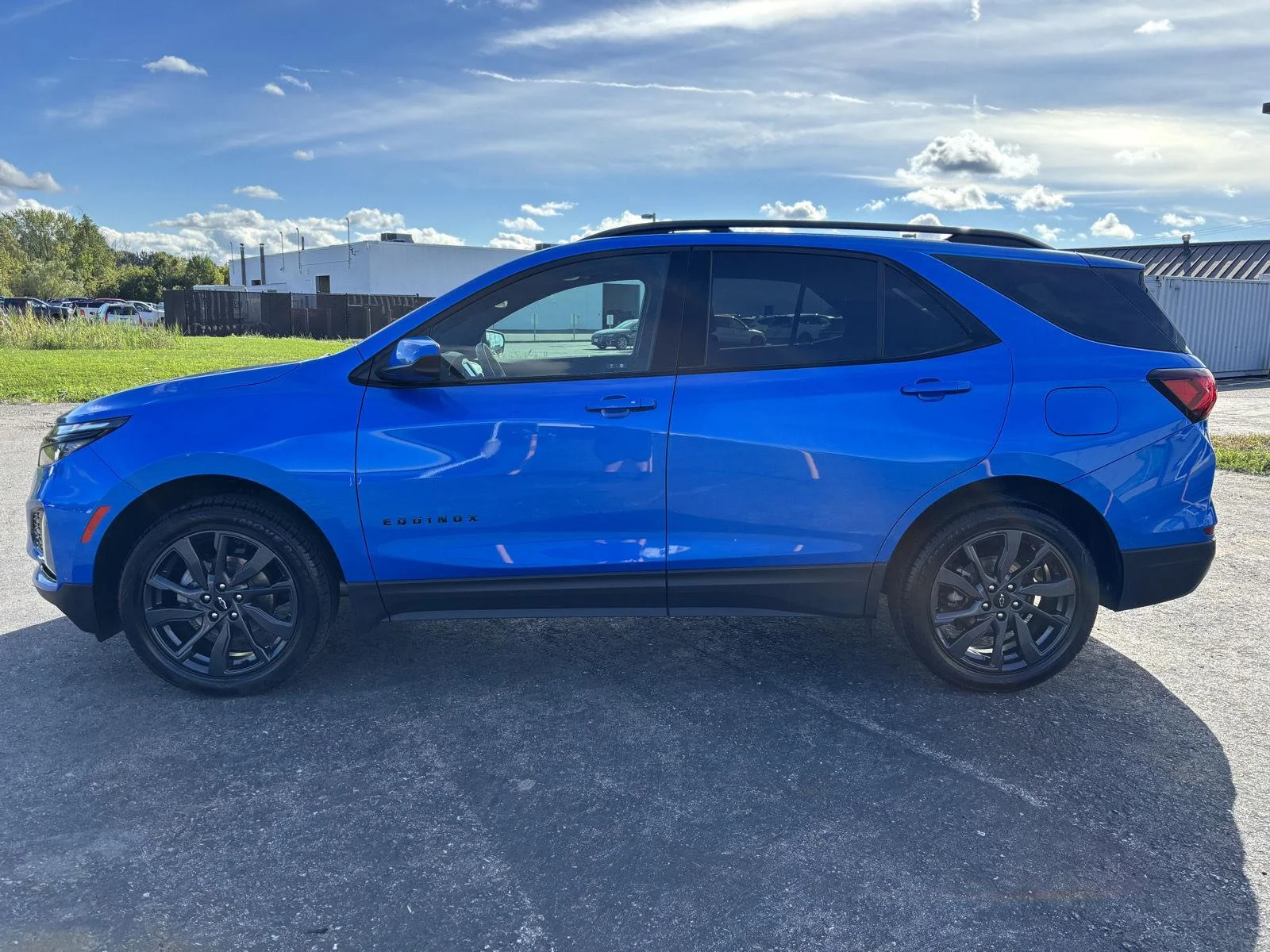 Used 2024 Riptide Blue Metallic Chevrolet RS image 4