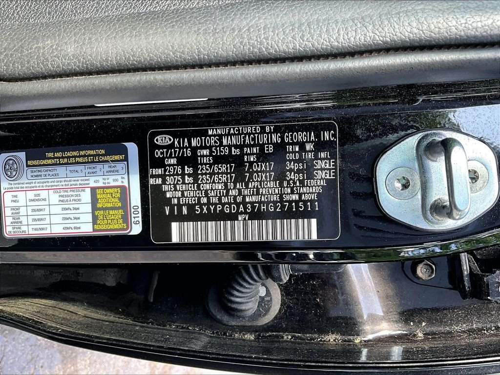 Used 2017 Black Kia LX image 8