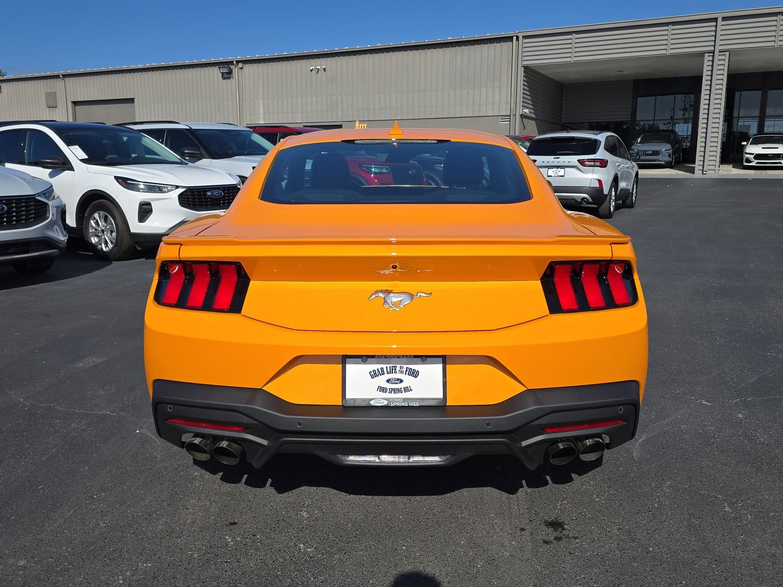 New 2026 Orange Fury Metallic Tri-coat Ford EcoBoost Premium image 5