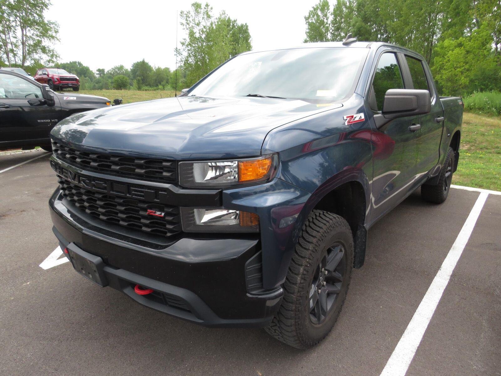 Used 2020 Northsky Blue Metallic Chevrolet Custom Trail Boss image 5