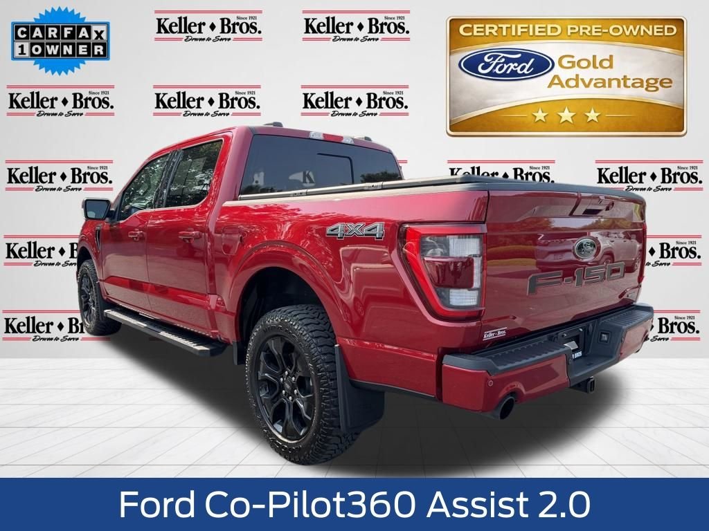 Certified Used 2023 Red Ford Lariat image 5