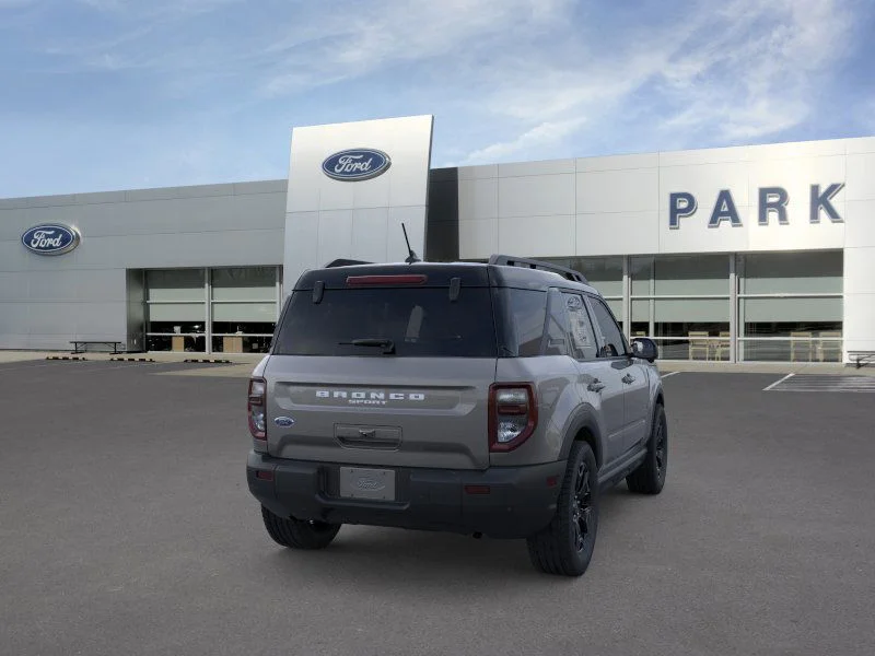 New 2025 Carbonized Gray Metallic Ford Outer Banks® image 8
