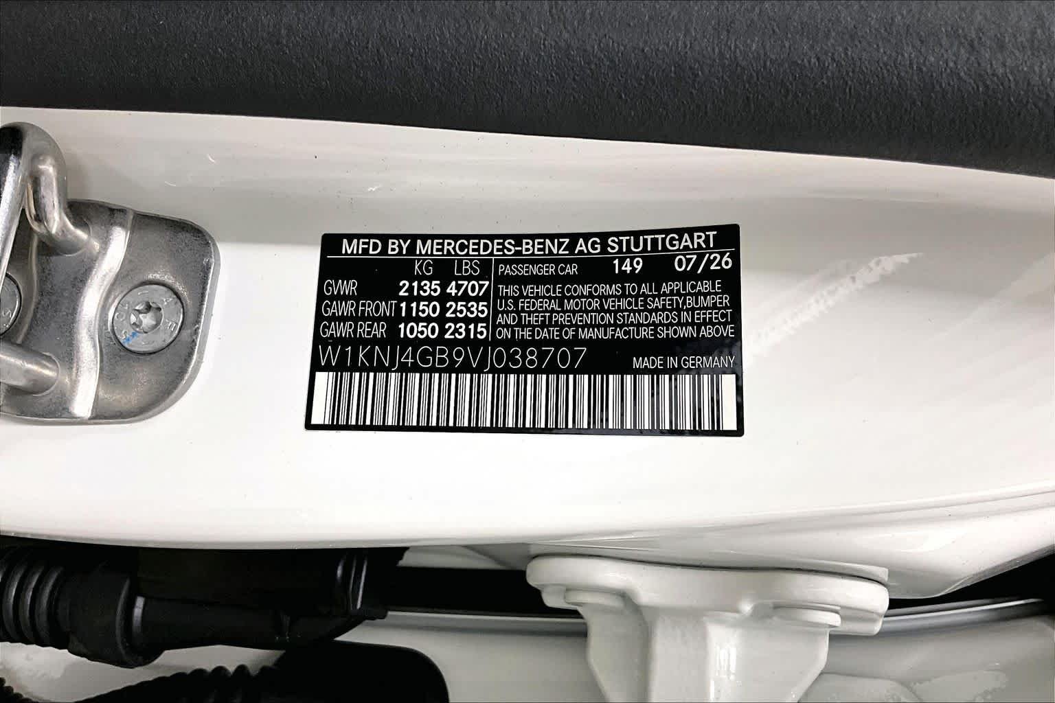 New 2027 Polar White Mercedes-Benz CLA 220 Hybrid image 21
