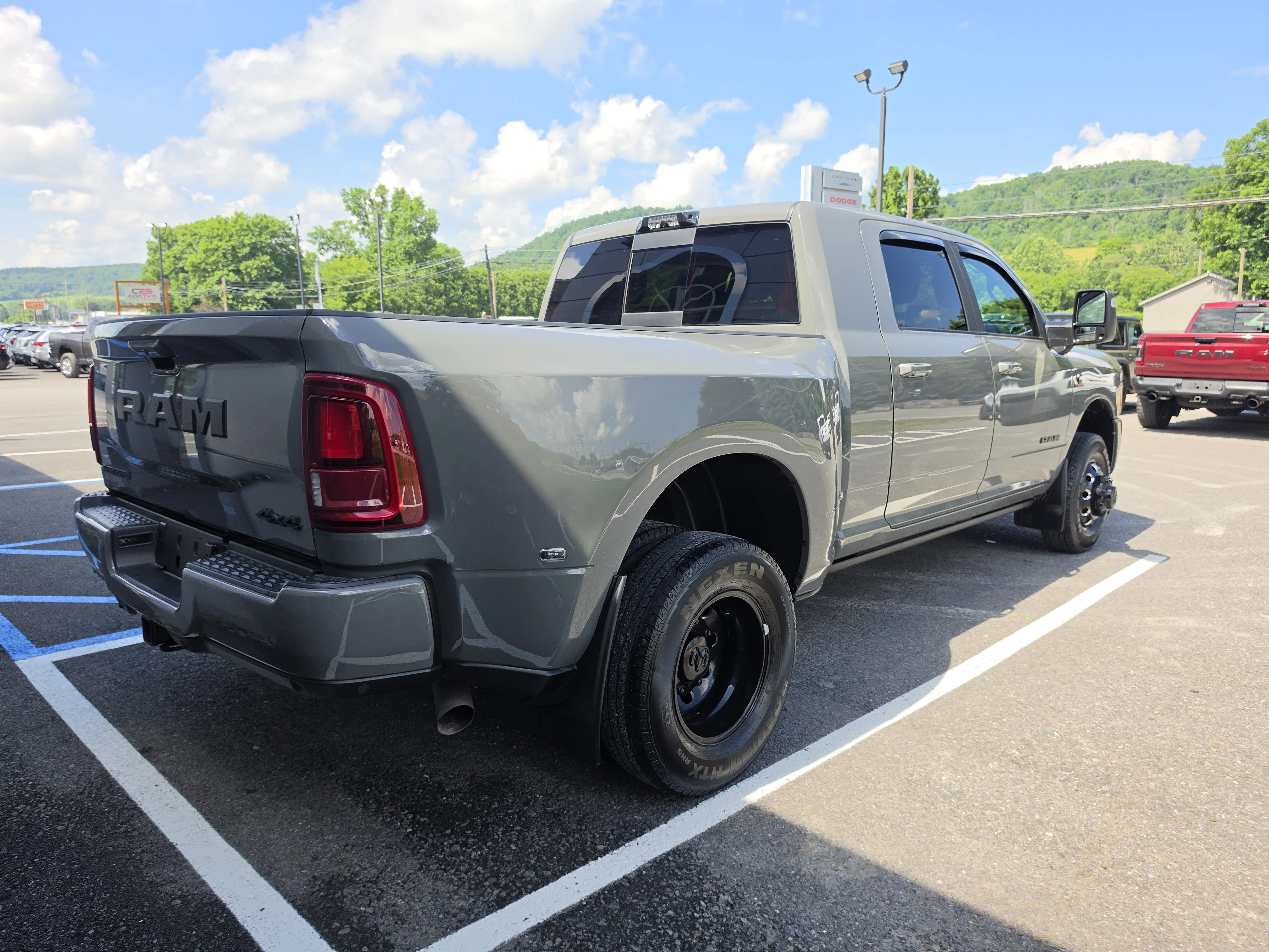 Used 2026 Ceramic Gray Clearcoat Ram Laramie image 3