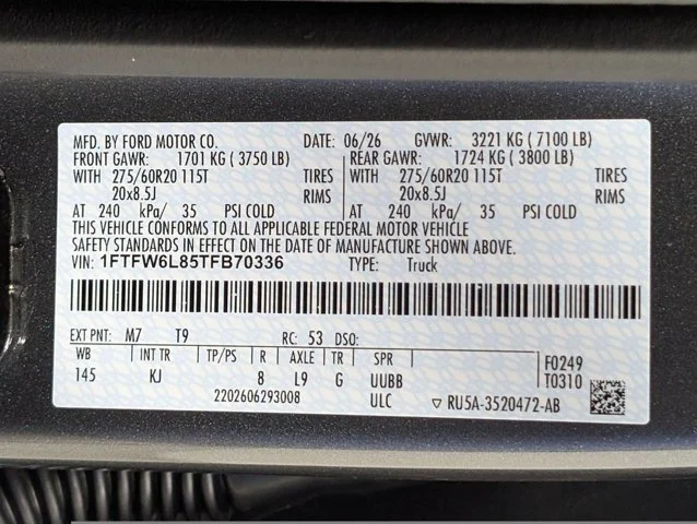 New 2026 Carbonized Gray Metallic Ford King Ranch® image 71