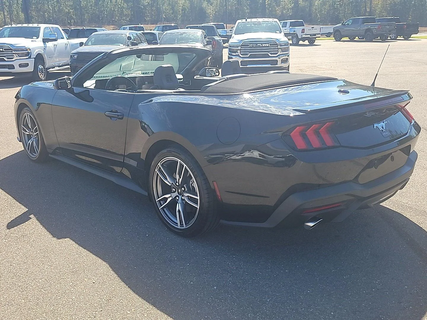 Used 2024 Shadow Black Ford EcoBoost Premium image 14