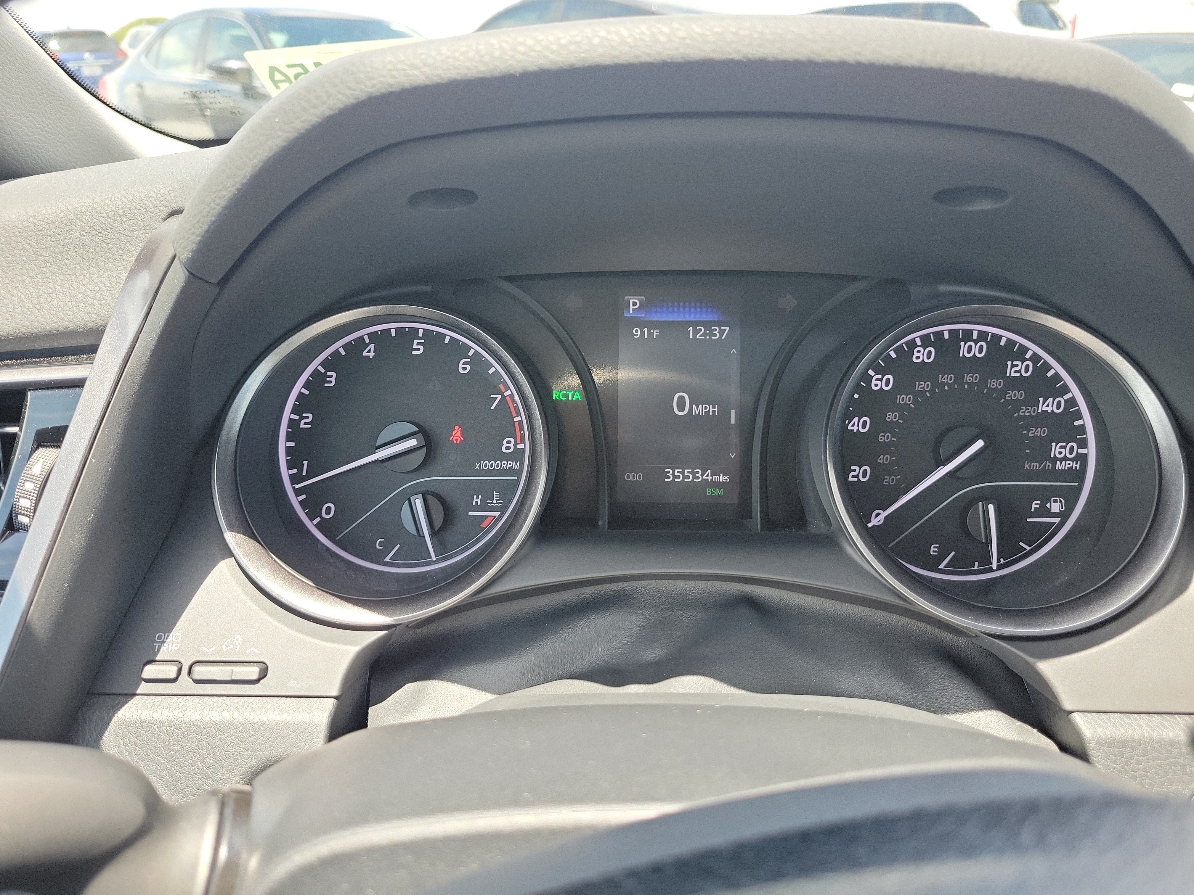 Used 2024 Predawn Gray Mica Toyota SE image 28