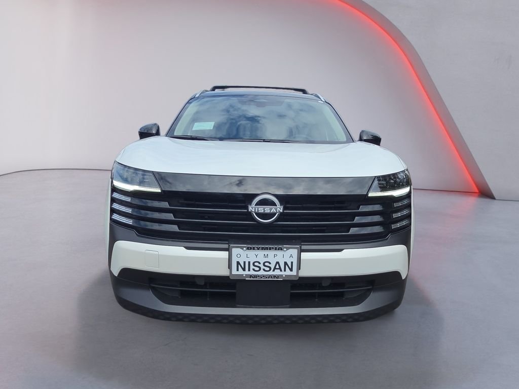 New 2026 Aspen White TriCoat / Super Black Two-tone Nissan SV image 8