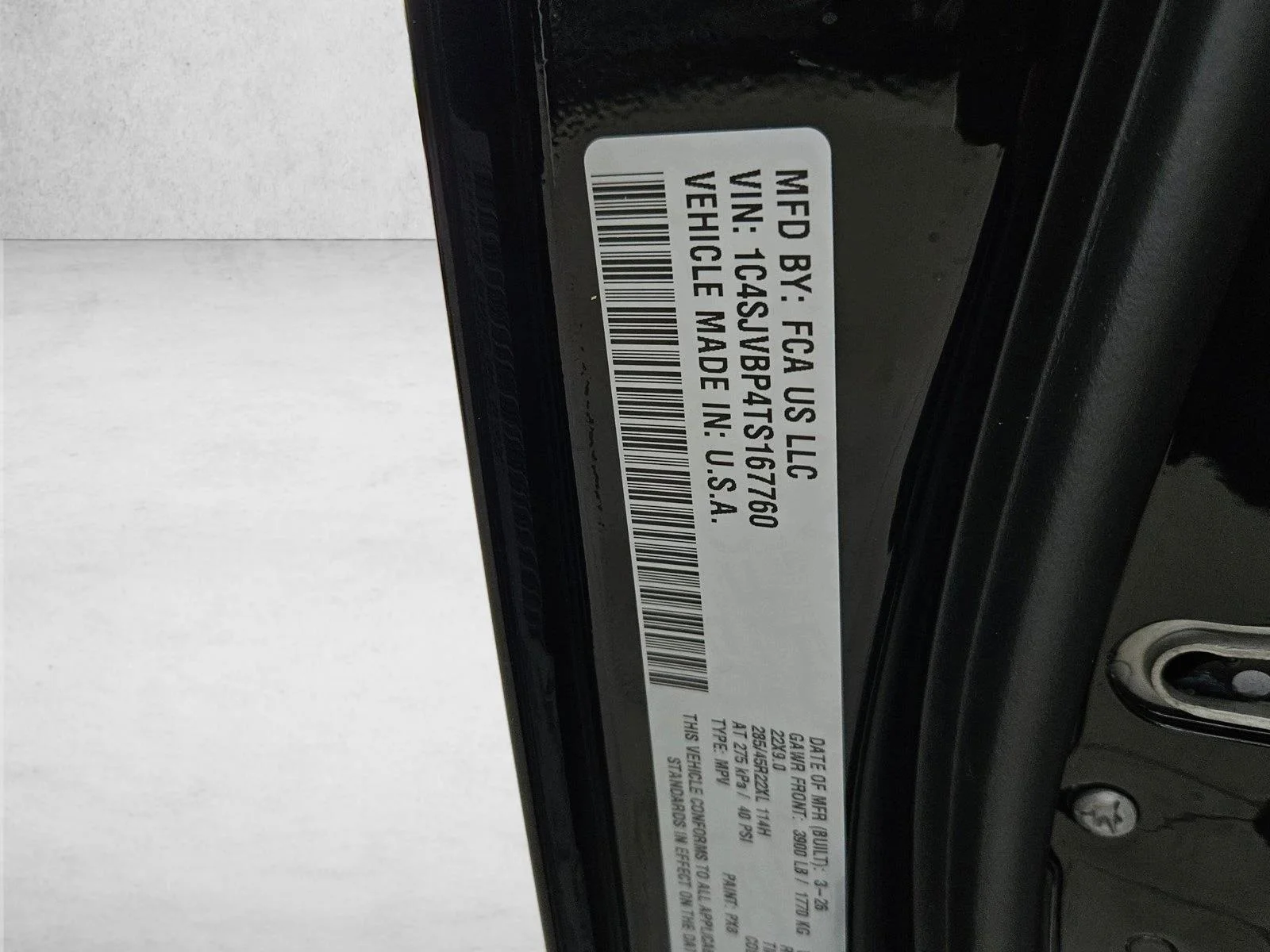 New 2026 High Gloss Black Exterior Paint Jeep Limited Reserve image 19