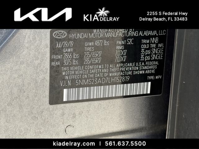Used 2020 Gray Hyundai SE image 30