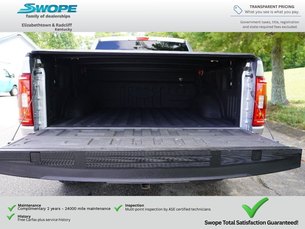 Used 2023 ICONIC SILVER METALLIC Ford XLT image 27