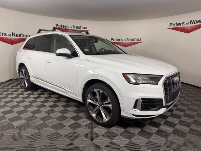 Used 2021 Glacier White Audi 55 Premium Plus image 1