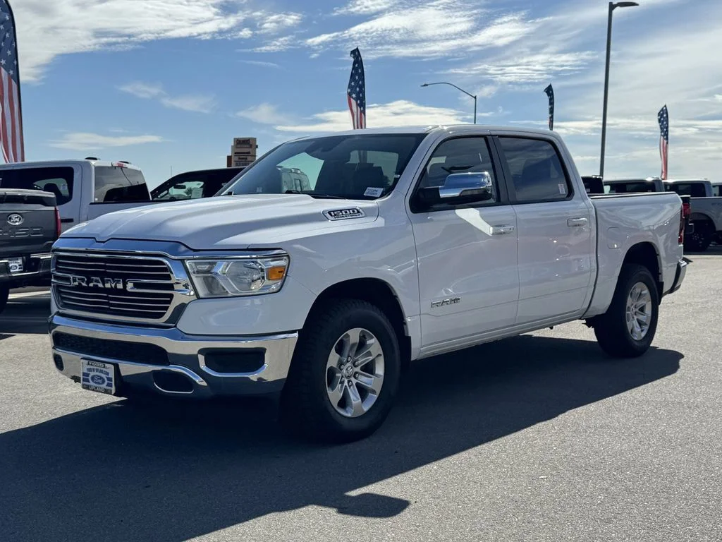 Used 2024 Bright White Clearcoat Ram Laramie image 4
