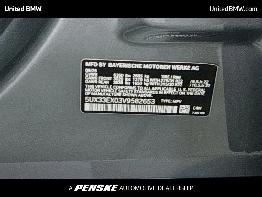 New 2027 Skyscraper Grey Metallic BMW xDrive40i image 22
