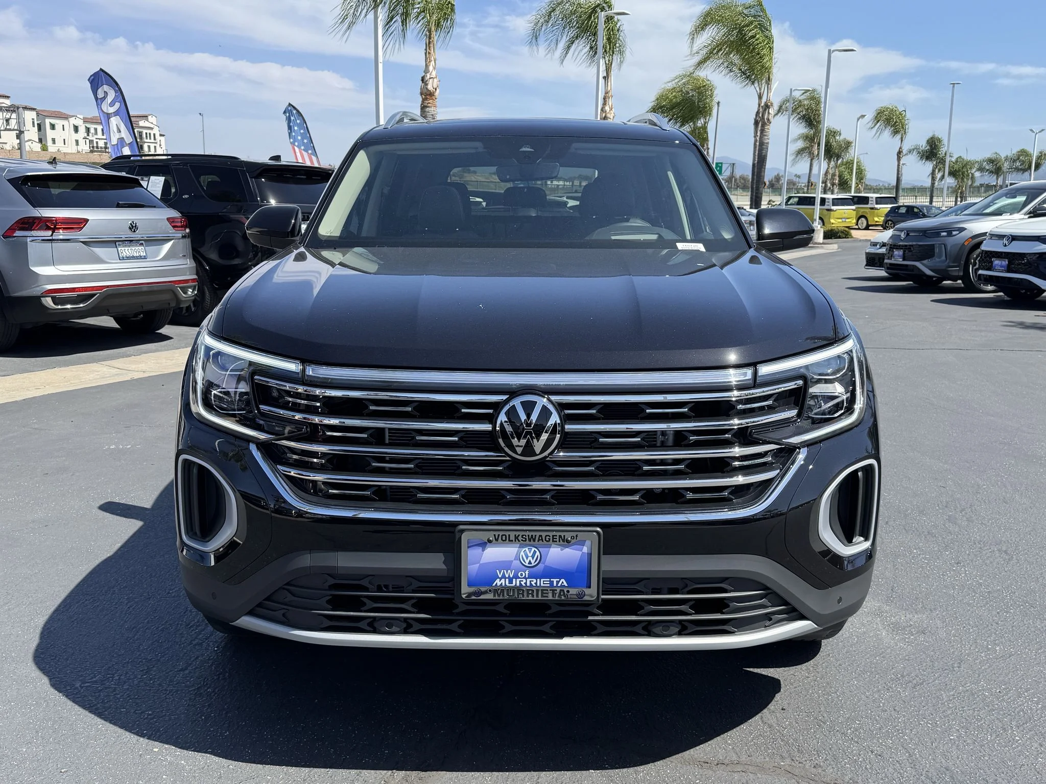 New 2026 Deep Black Pearl Volkswagen 2.0T SEL image 3