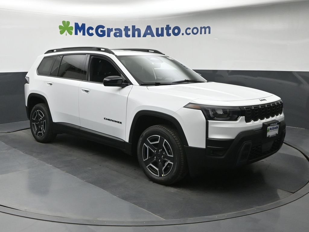 New 2026 Bright White Clearcoat Jeep Laredo image 2