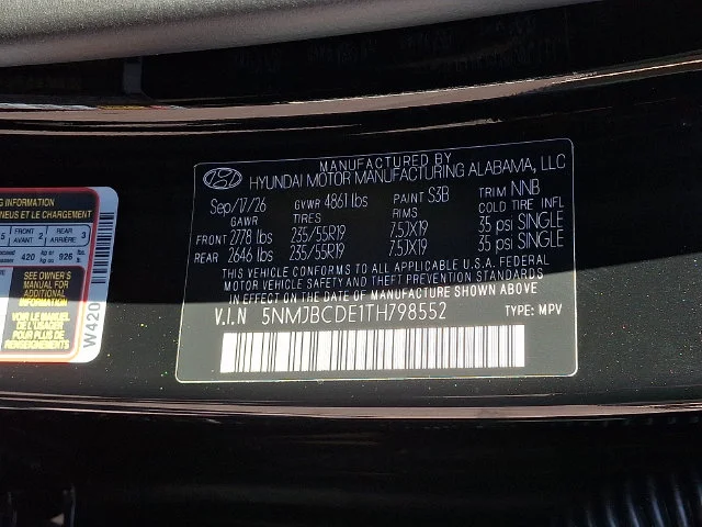 New 2026 Black Hyundai SEL Plus image 17