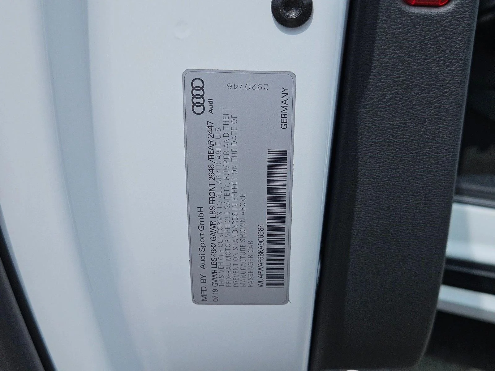 Used 2019 Glacier White Metallic Audi  image 25