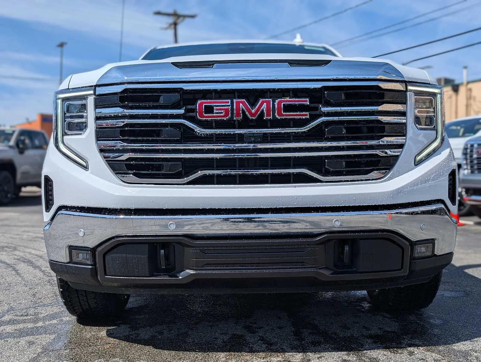 New 2026 Summit White GMC SLT image 2