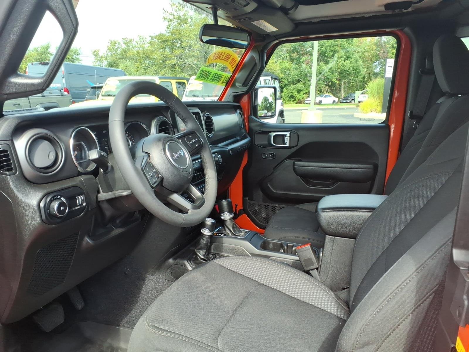 Certified Used 2023 Orange Jeep Sport S image 19