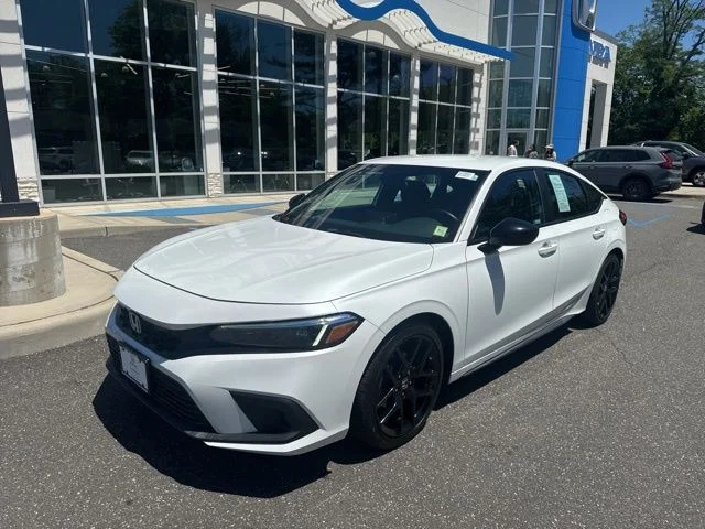 Certified Used 2023 Platinum White Pearl Honda Sport image 4