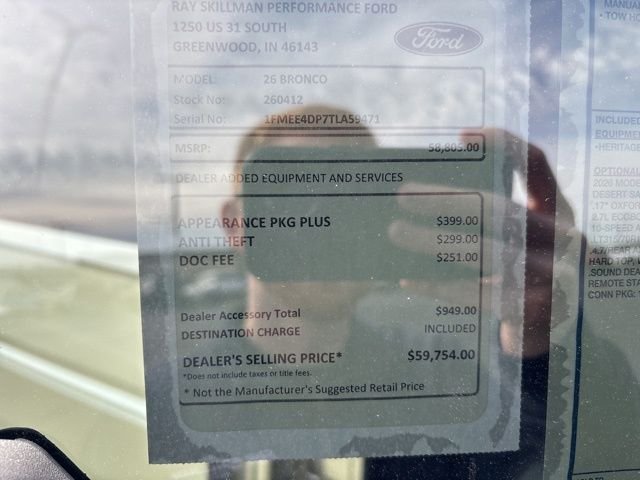 New 2026 Desert Sand Ford Heritage Edition image 2