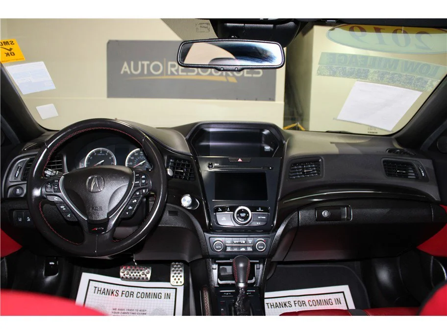 Used 2019 White Acura Premium & A-SPEC Pkgs Sedan 4D image 14