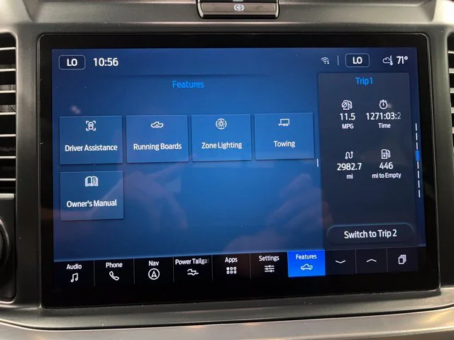 Used 2025 Blue Ford King Ranch image 37