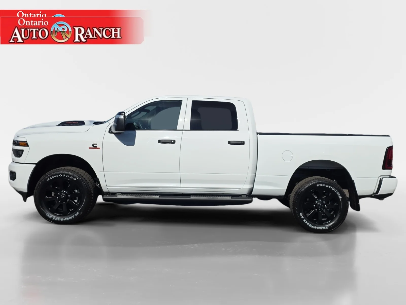 New 2027 Bright White Clearcoat Ram Black Express image 2