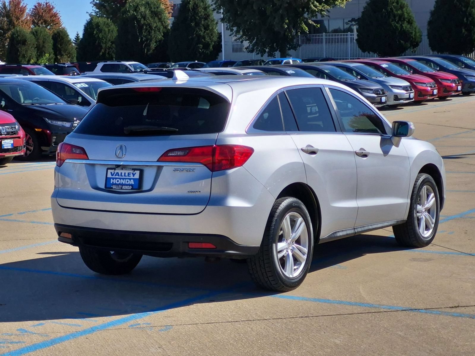 Used 2014 Forged Silver Metallic Acura AWD w/ Technology Package image 6