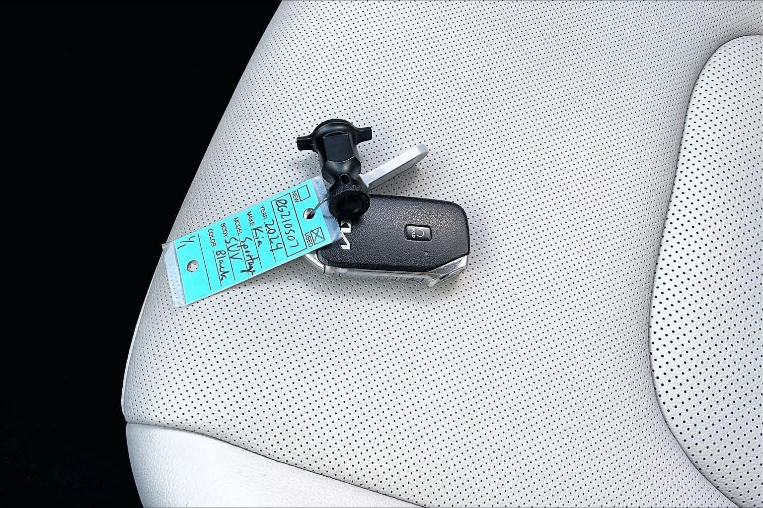 Used 2024 Ebony Black Kia EX image 13
