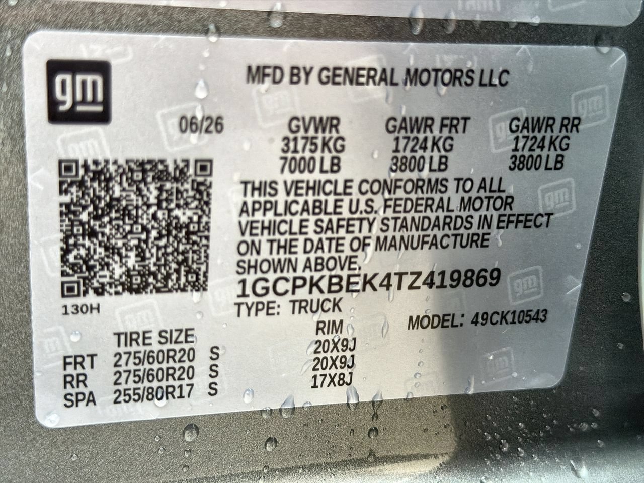 New 2026 Sterling Gray Metallic Chevrolet Custom image 29