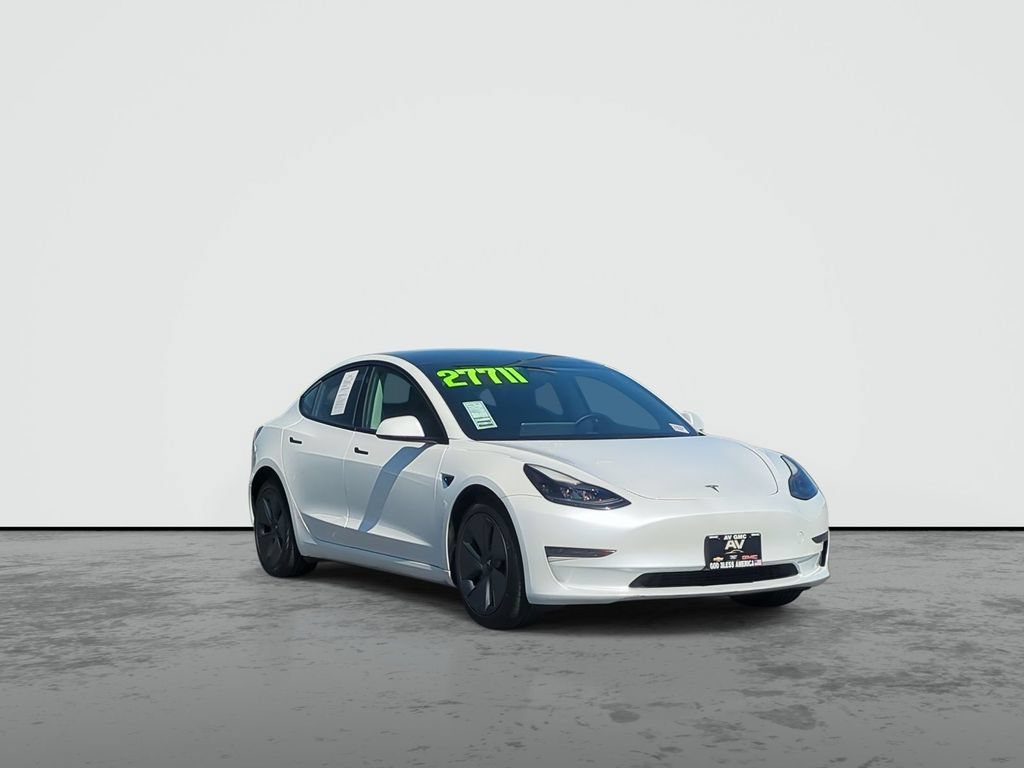 Used 2023 Tesla Model 3 Base with VIN 5YJ3E1EA5PF567631 for sale in Palmdale, CA