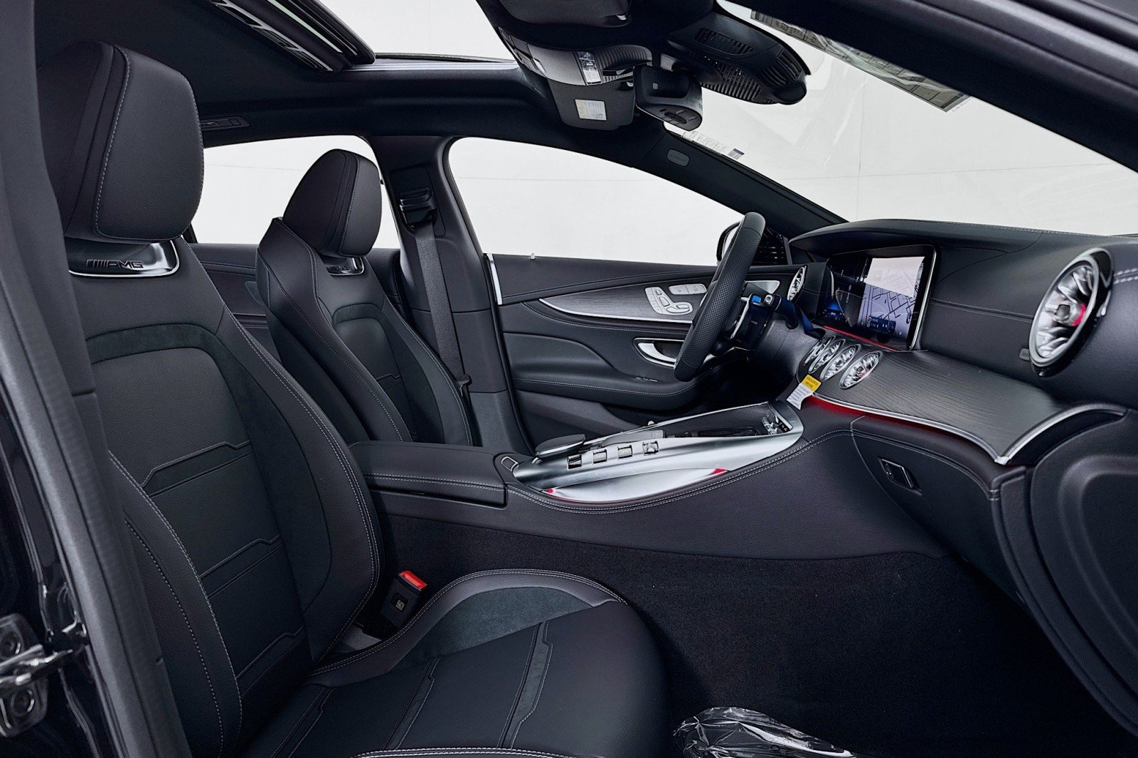 New 2026 Obsidian Black Metallic Mercedes-Benz AMG® GT 43 4-Door Coupe image 6