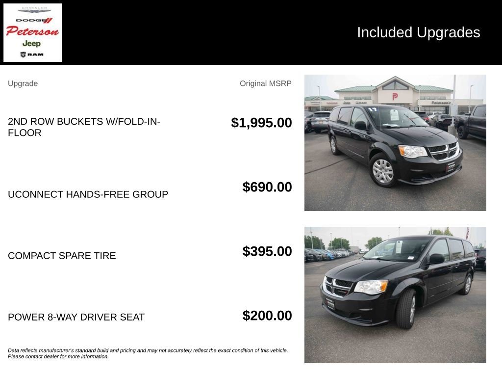Used 2017 Black Dodge SE image 13