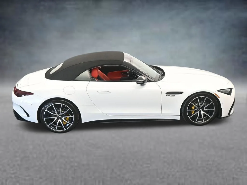 Used 2022 White Mercedes-Benz SL 63 AMG® image 62
