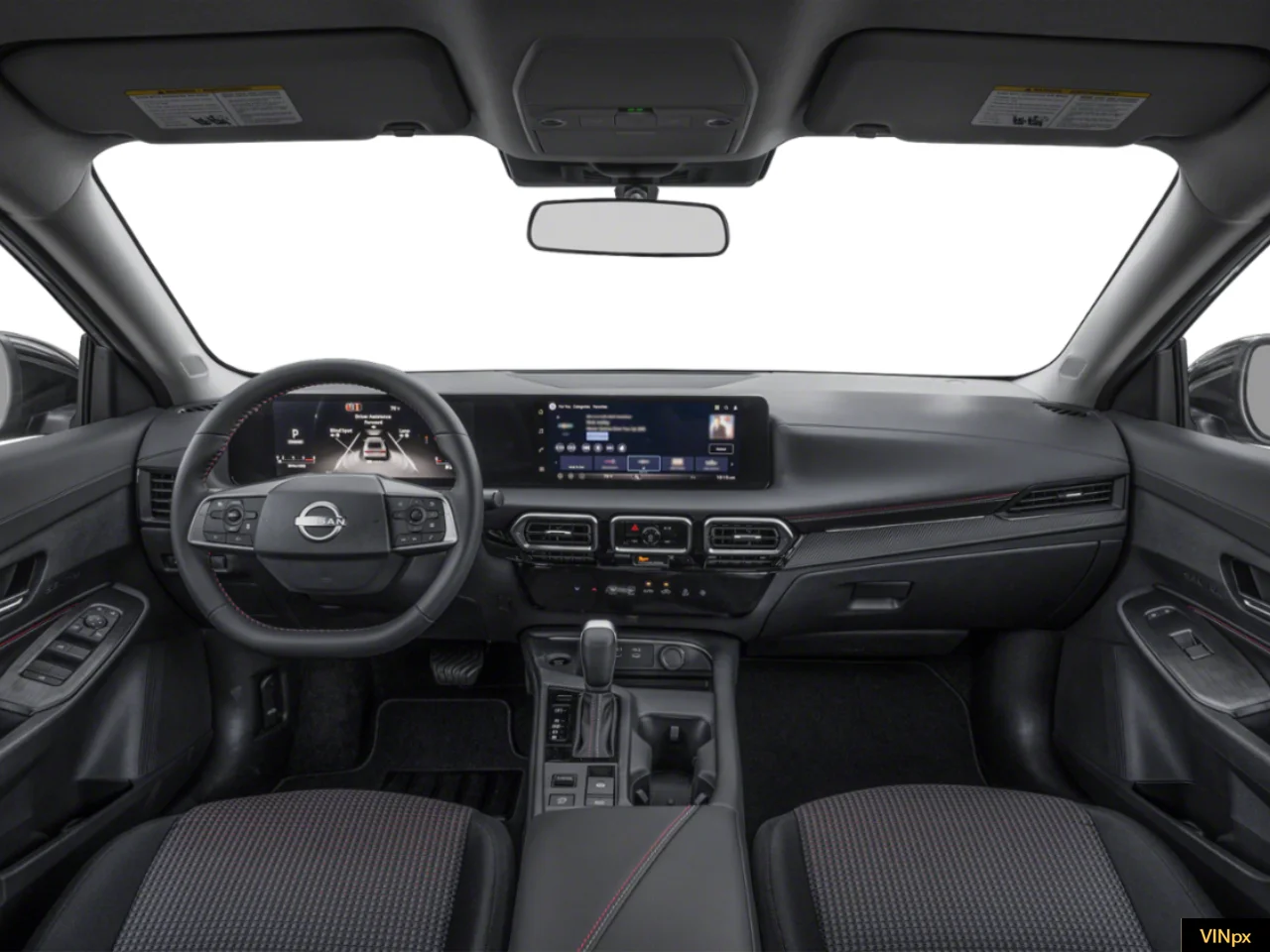 New 2026 Aspen White TriCoat / Super Black Two-tone Nissan SR image 4