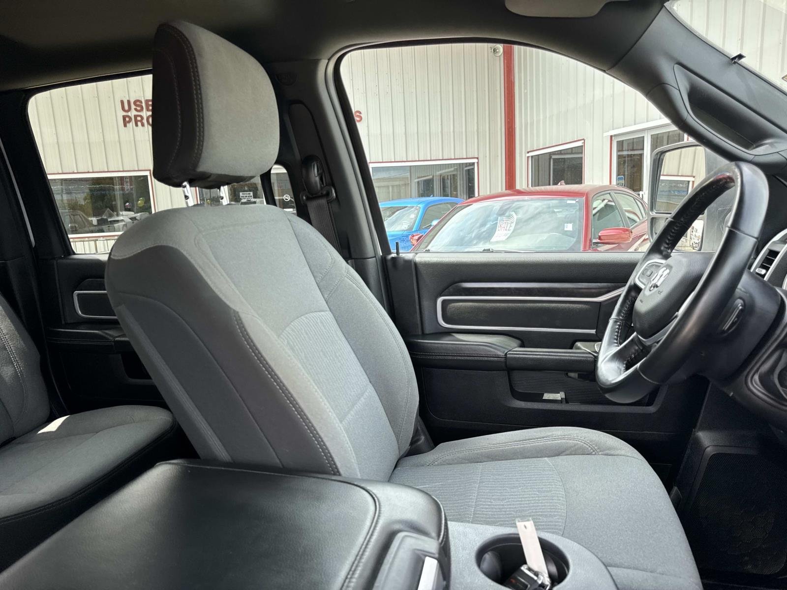 Used 2024 Bright White Clearcoat Ram Big Horn image 10