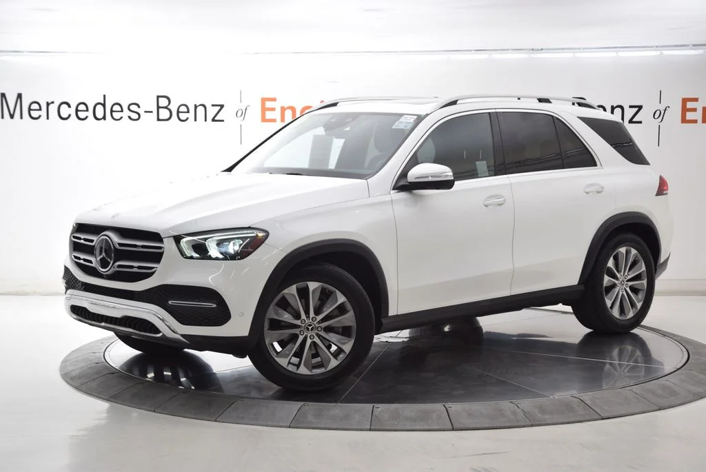 Used 2021 White Mercedes-Benz GLE 350 image 2