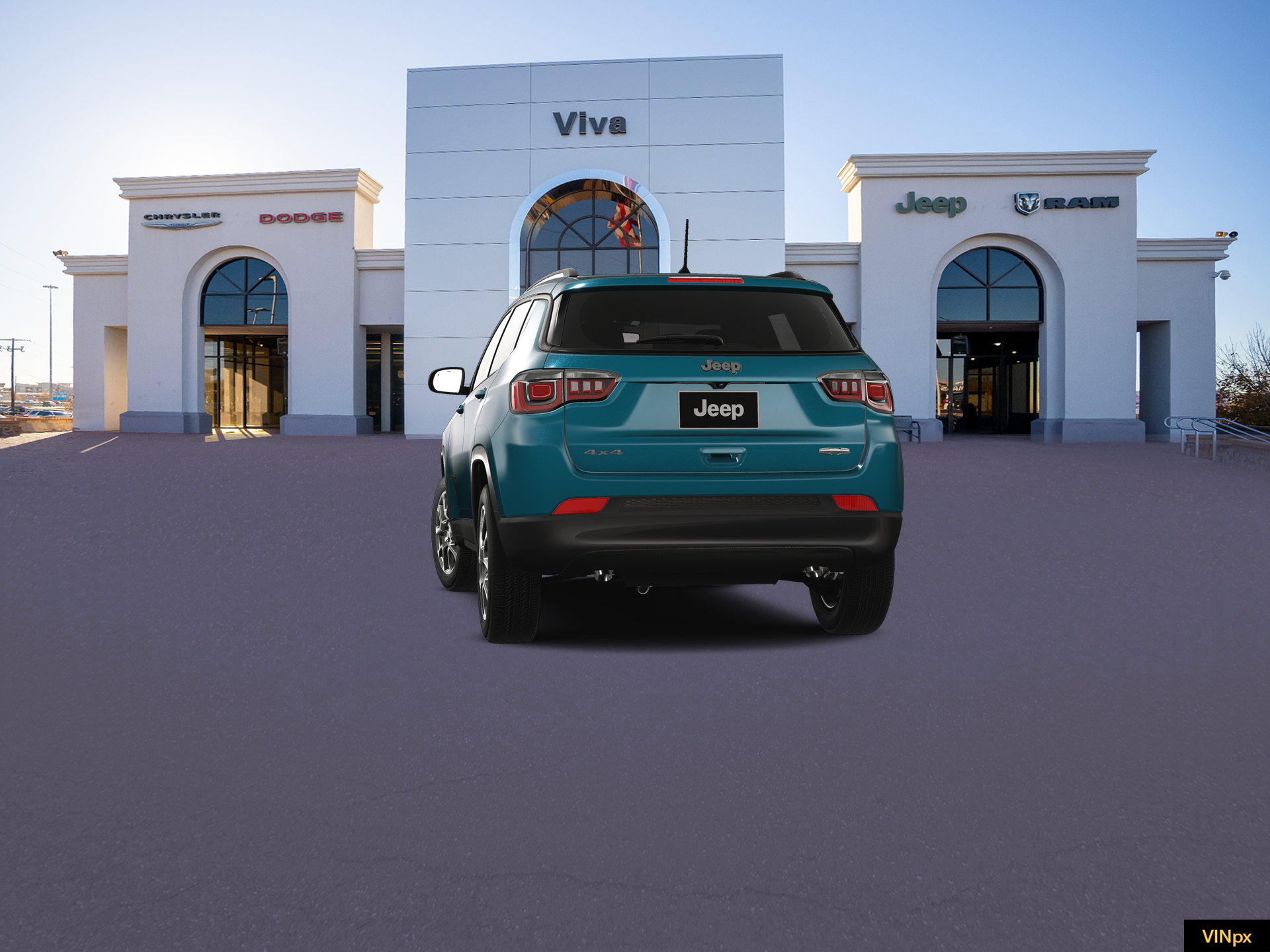 New 2026 Fathom Blue Pearl-Coat Exterior Paint Jeep Latitude image 25