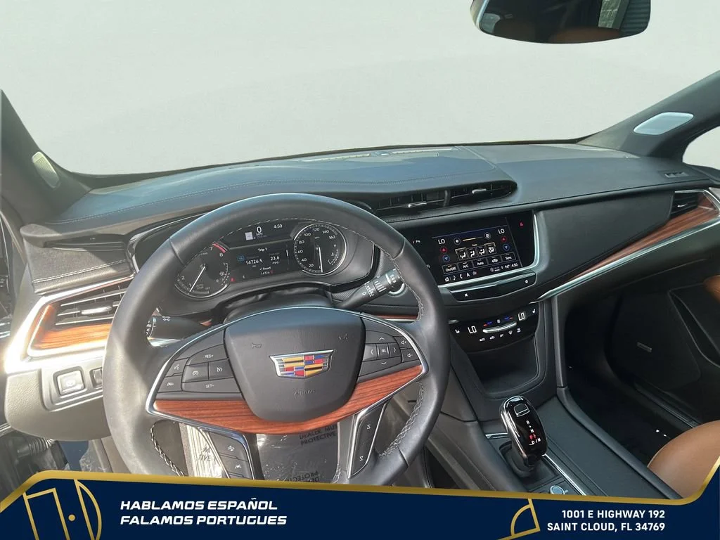 Used 2024 Emerald Lake Metallic Cadillac Premium Luxury image 14