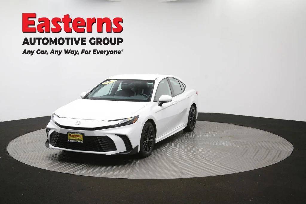 Used 2025 White Toyota SE image 53
