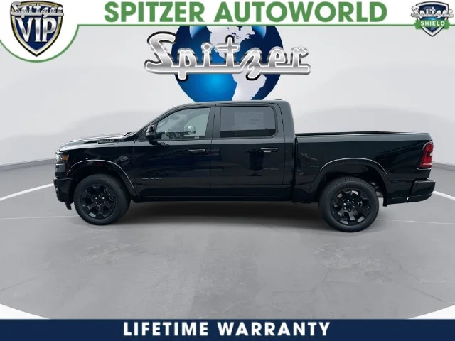 New 2027 Diamond Black Crystal Pearl-Coat Exterior Paint RAM Big Horn/Lone Star image 7
